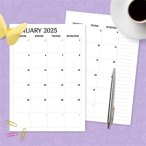 Free Calendar Print Templates