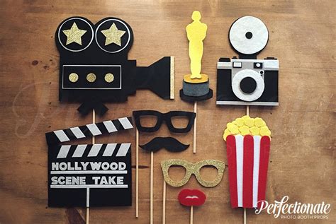 Free Hollywood Photo Booth Props