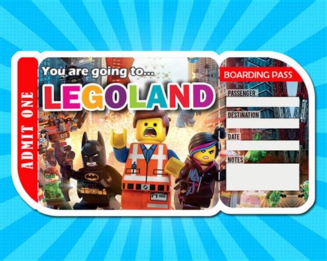 Free Legoland Ticket