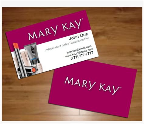 Free Mary Kay Business Cards Templates