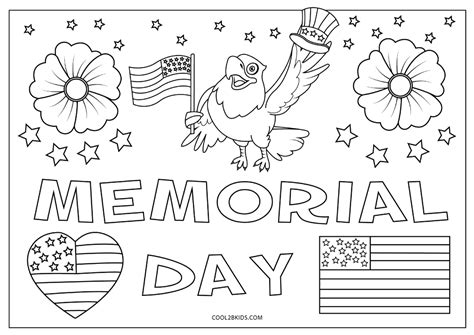 Free Memorial Day Coloring Pages