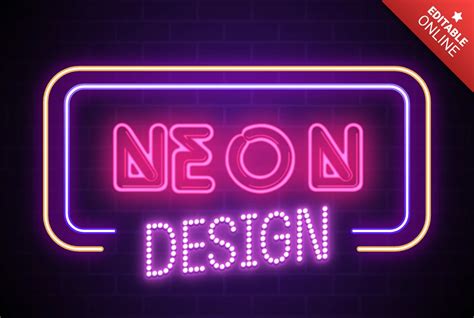 Free Neon Templates