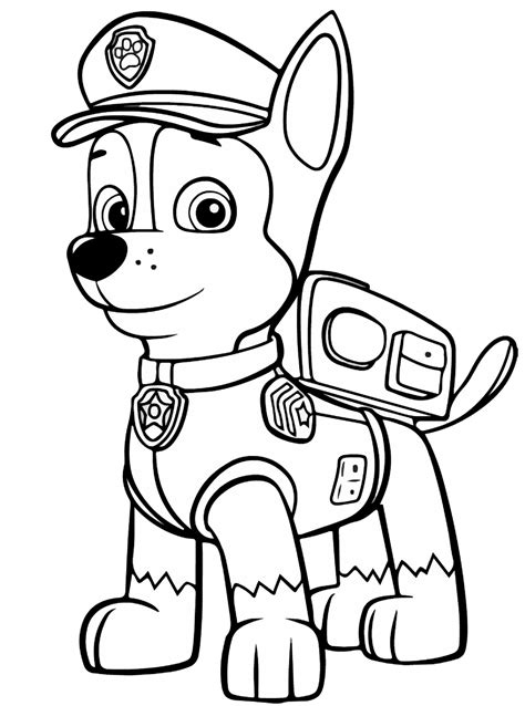 Free Paw Patrol Coloring Pages