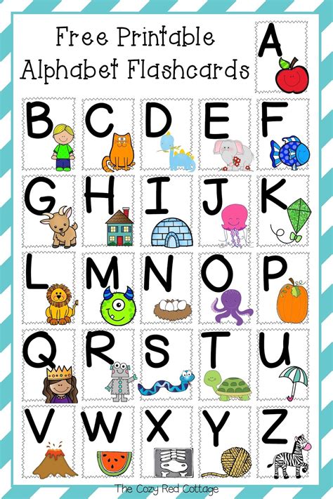 Free Printable ABC Flash Cards