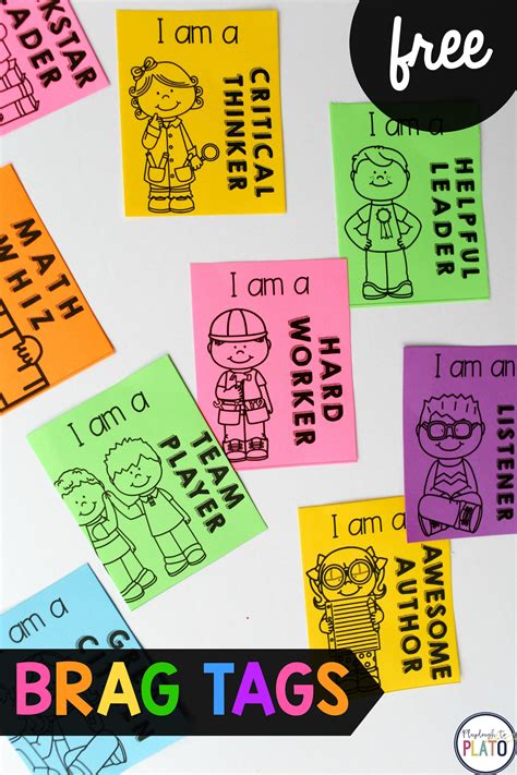 Free Printable Brag Tags