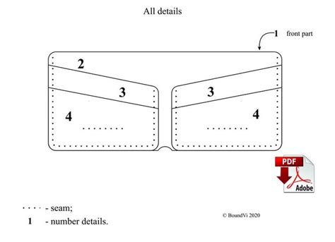 Free Printable Wallet Template Vectors