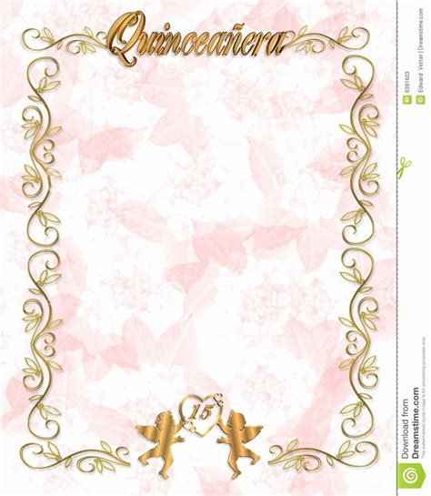 Free Quinceanera Templates