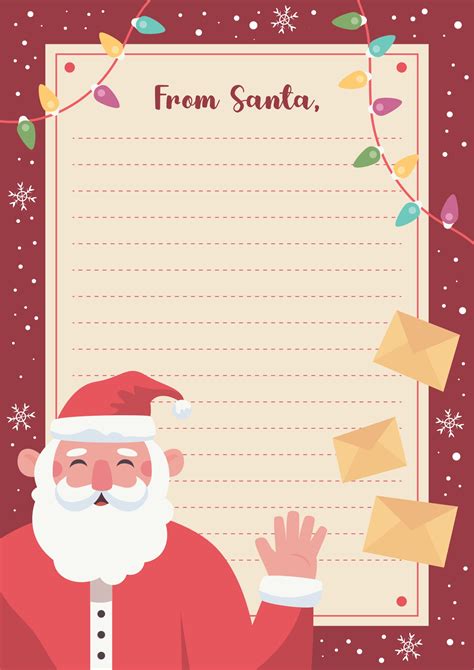 Free Santa Letter Templates