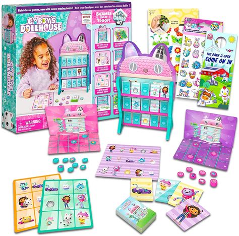 Gabby Dollhouse Party Games