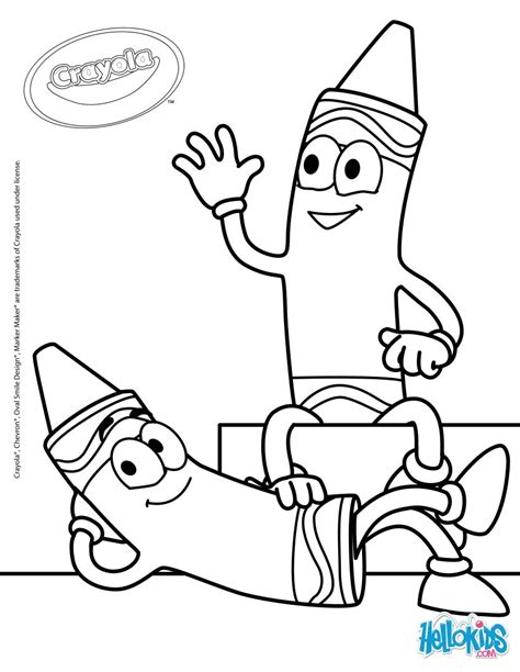 Gallery of Free Crayola Coloring Pages