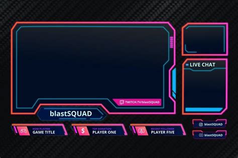 Gaming Overlay Template