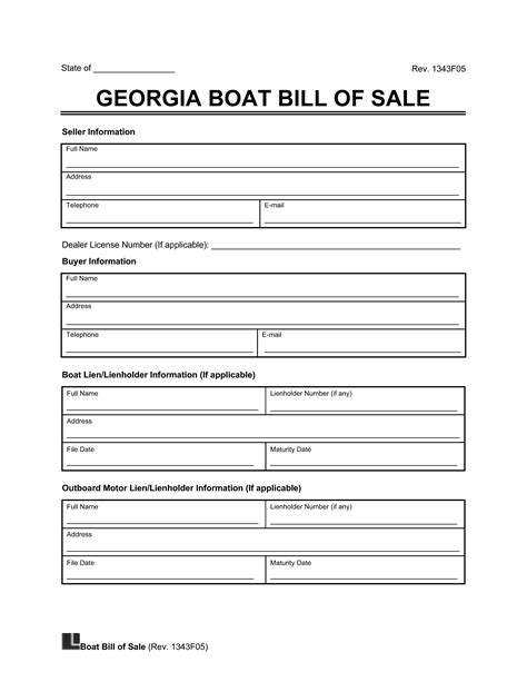 Strategies for Georgia Bill Sale Success