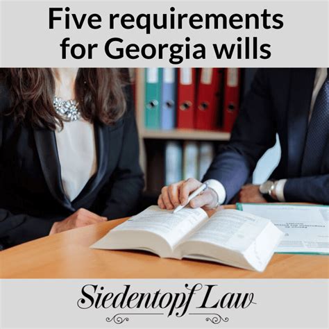 Georgia Will Laws