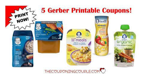 Gerber Snacks Coupons