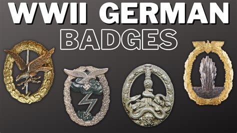 German Badge Types