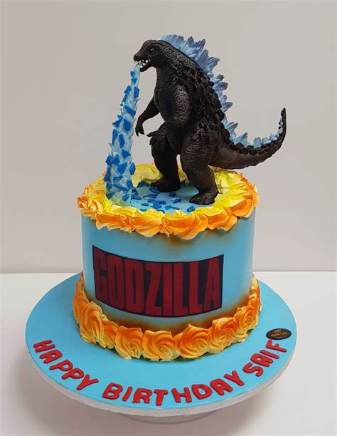 Godzilla Cake Design