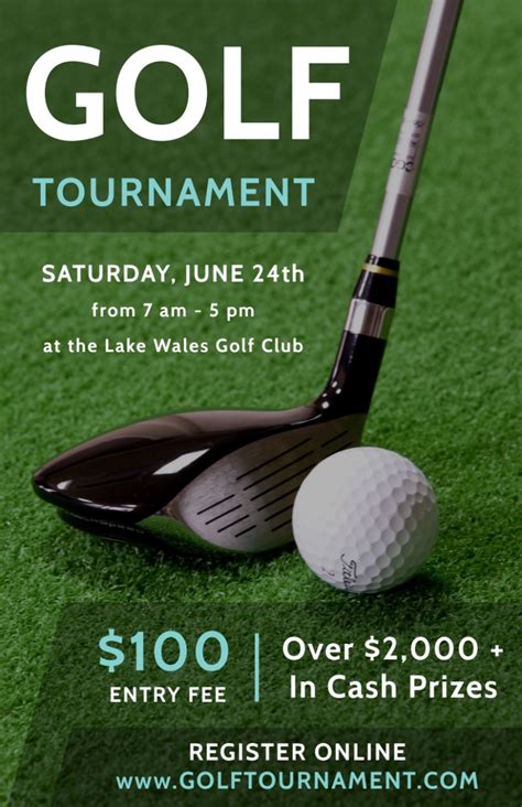 Golf Outing Flyer Example 2