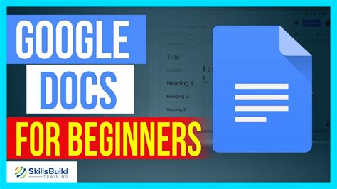 Google Docs Basics