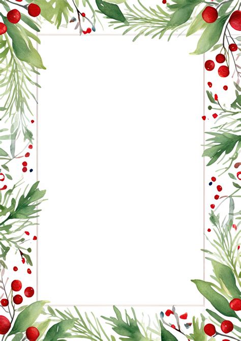 Google Docs Christmas Card Template