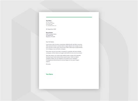 Google Docs Letter Templates