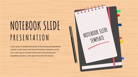 Google Slides Notebook Template