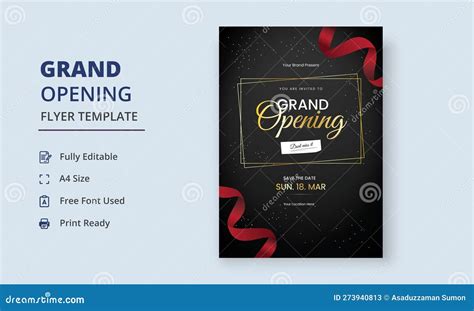 Grand Opening Template