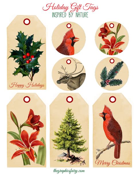 Graphic Fairy Christmas Printables for Decorations Gallery