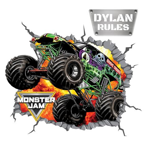 Grave Digger Decals For Phones