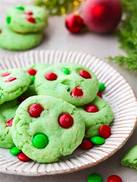 Grinch Christmas Cookies