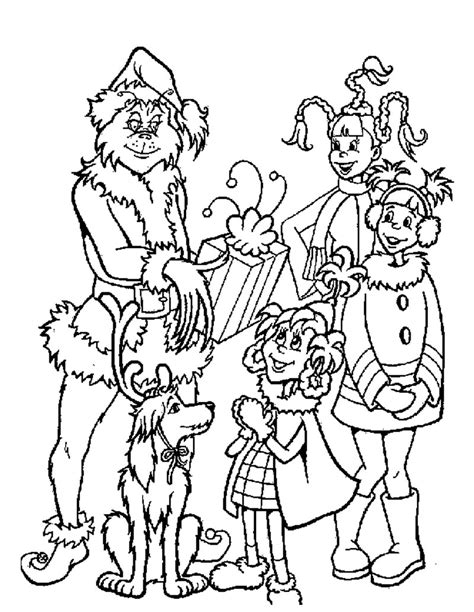 Grinch Coloring Pages Image 8