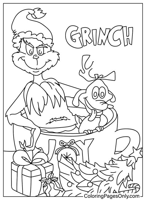 Grinch Coloring Sheets Image 7