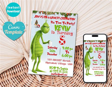 Grinch Invite 2