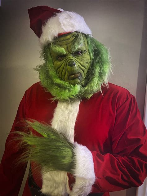 Grinch Mask Costume