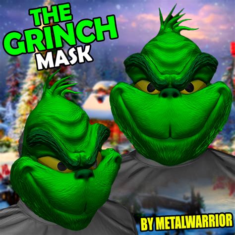 Grinch Mask Designs