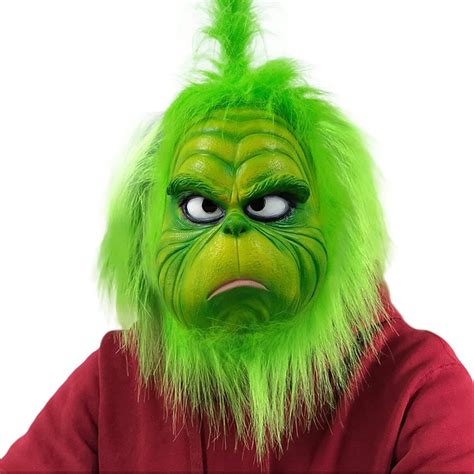 Grinch Mask Prop