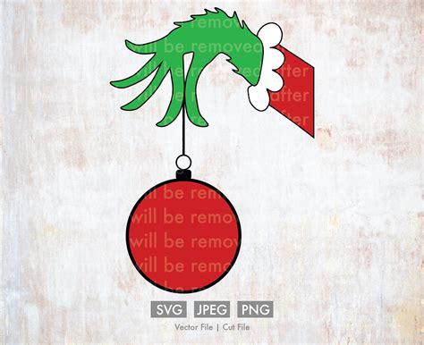 Grinch Ornament Templates