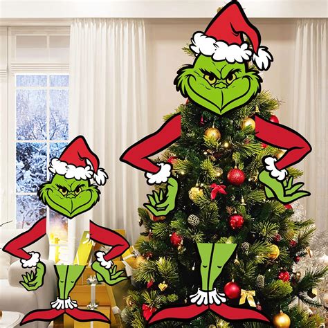 Grinch Tree Toppers Templates