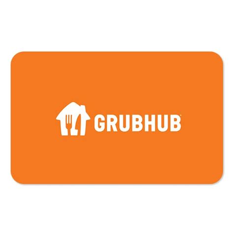 Grubhub Gift Card Features