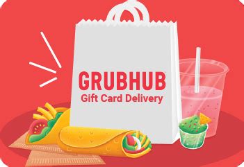 Grubhub Gift Card Ideas