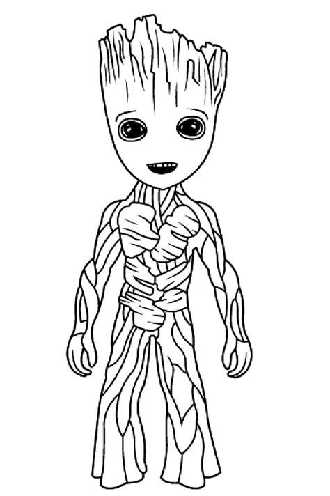 Guardians of the Galaxy Coloring Pages