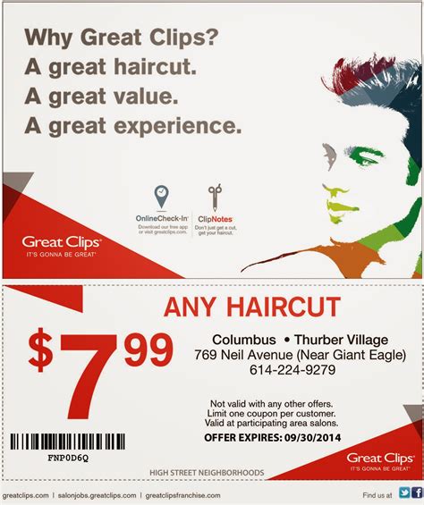 Haircut Coupons