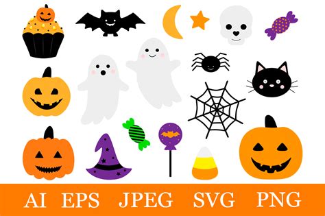 Halloween Clip Art Prints Photos