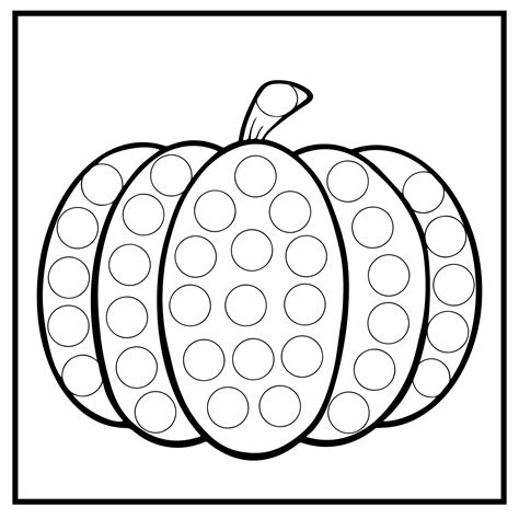 Halloween Dot Painting Example 6