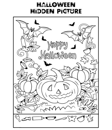 Halloween Hidden Picture Tips and Tricks