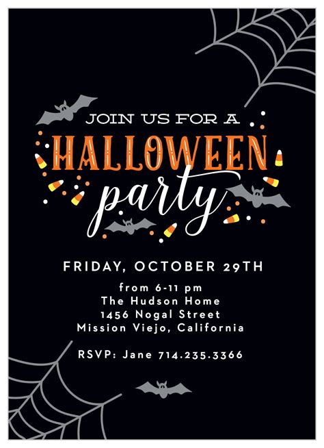 Halloween Invitation Designs