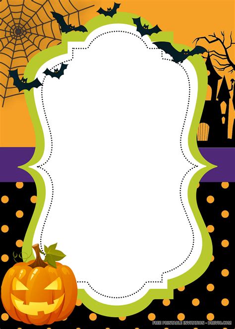 Halloween Invitation Templates Image 5