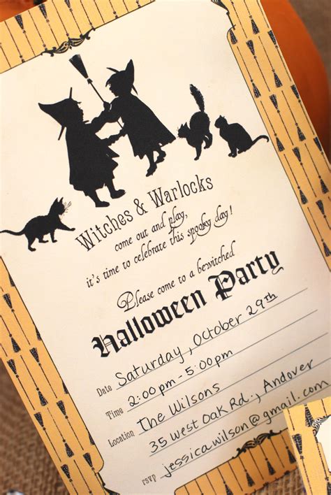 Halloween Invitation Templates Image 8