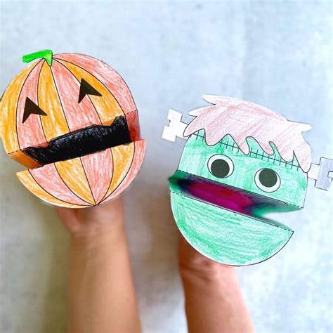 Halloween craft templates