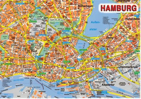 Hamburg City Map