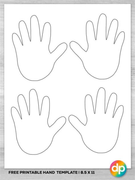 Handprint Templates